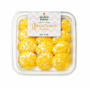 Lemon Cream Crunch Cookies